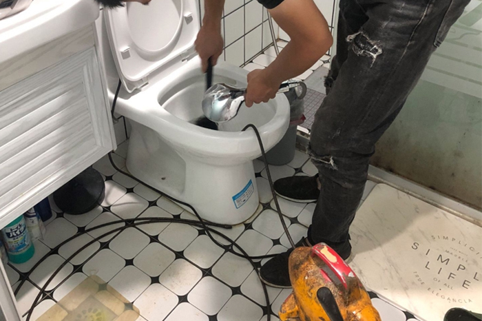 美溪疏通下水道