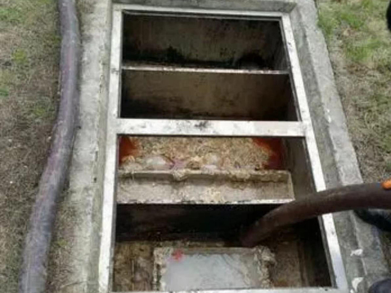 美溪隔油池清理