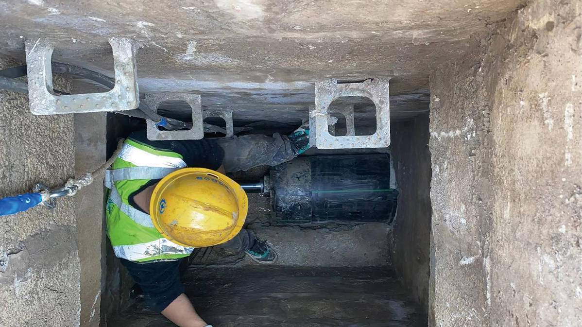 美溪HDPE短管内衬法